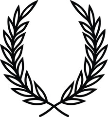 Laurel Wreath Icon