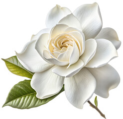 Realistic gardenia flower