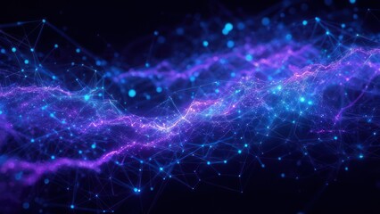 Fototapeta premium Abstract digital network