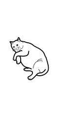 illustration of a crying cat meme
