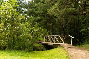Fototapeta premium bench in the park