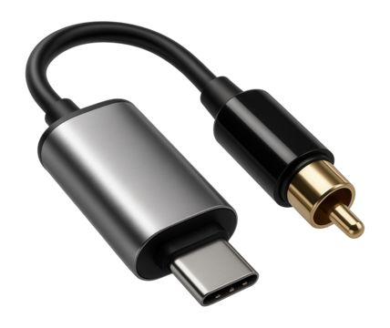 USB-C to Toslink RCA adapter