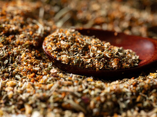 Various spices and food ingredients