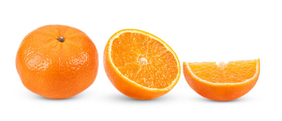 orange fruit isolated on transparent png ( Image from camera)