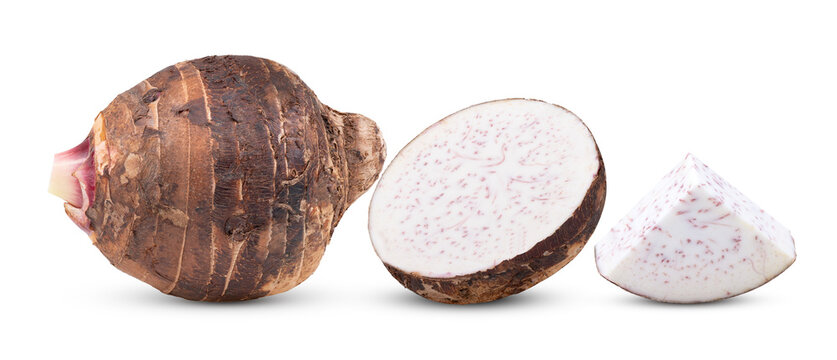 Taro isolated on transparent png
