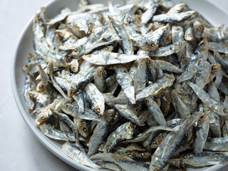Dried anchovies, dried fish ingredients
