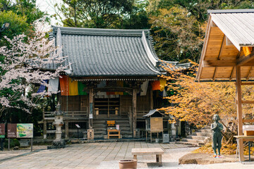  Tokushima, Japan - may 2 2025 No.31 Chikurin Temple on the Shikoku Pilgrimage