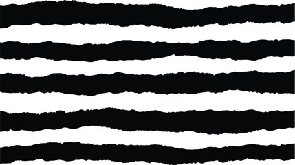 Torn Paper Stripe Texture Pattern – Black and White Abstract Background