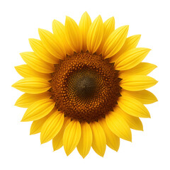 Yellow sunflower with vibrant hue © OMD