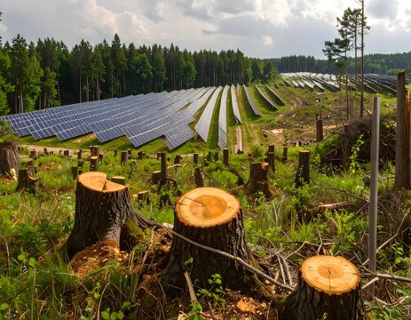 環境破壊がもたらす太陽光発電