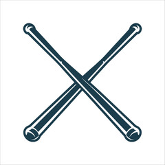 Crossed Dowsing Rods Icon, Divination Tool Dowsing Rods Crossed metal rods divination and finding