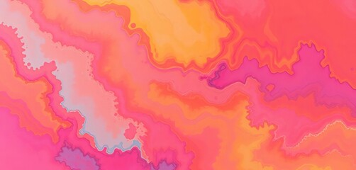 Abstract wash of vibrant hues, mottled texture, soft edges,  graphic,  blot