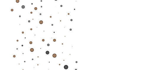 Cascading Celebration: Striking 3D Illustration Showcasing an Abundance of gold Confetti