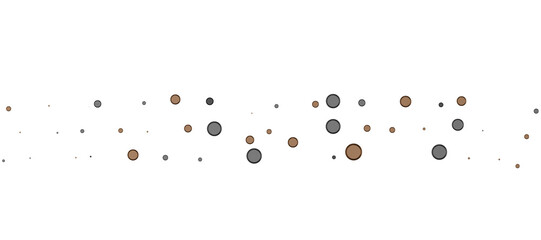 Cascading Celebration: Striking 3D Illustration Showcasing an Abundance of gold Confetti