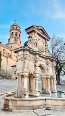 Fototapeta premium Plaza de Santa María in Baeza, Jaén, Andalusia, Spain