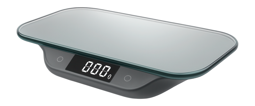 Pet weight scale with digital readout