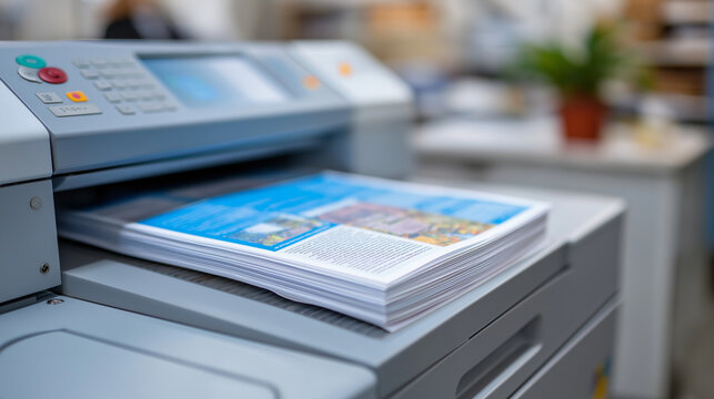 An on demand book printing facility produces a single copy of a book as it is ordered. The digital publishing technology eliminates inventory needs enabling small run publications