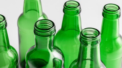 Recycling styled photography lifestyle sustainability inspiration balance harmony decorative composition cultural aesthetics creativity modern artistic green bottles design