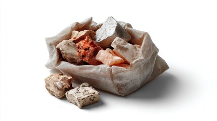 Stone sack styled photography lifestyle inspiration balance harmony decorative composition cultural aesthetics creativity modern artistic rustic natural design