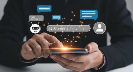 Unlocking productivity with ai assistant on mobile device for seamless digital communication flow