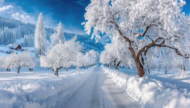 Winter Wonderland Scene