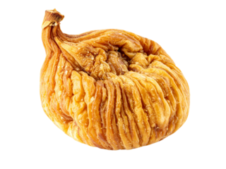 dried figs isolated on white background