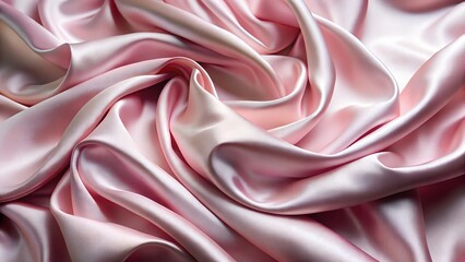 Obraz premium High Quality Satin Texture in Pastel Pink Delicat