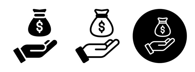 Cost Icon Collection Glyph & Mixed Style