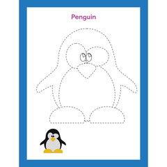 Tracing activity worksheet for kids page 30