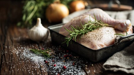 Raw chicken styled product photography concept lifestyle culinary creativity design inspiration fresh modern decorative minimal arrangement image