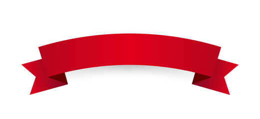 Ribbon banner. Ribbon. Red ribbon. Vector ribbon	