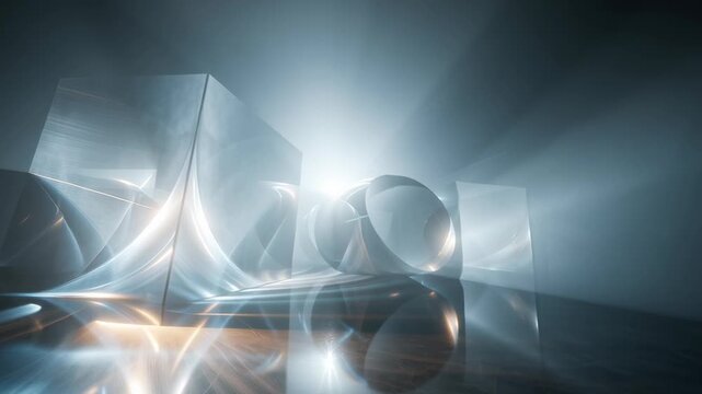 abstract prism glass background