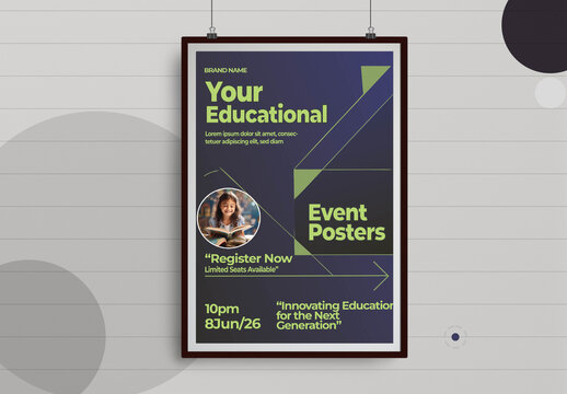 Education Event Template Layout