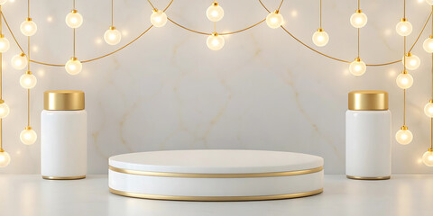 cosmetic cream in a bathroom