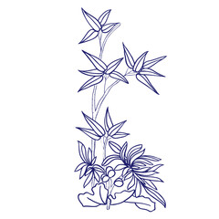 Tropical vector flowers. card with floral illustration. Bouquet of flowers with exotic Leaf isolated on white background. composition for invitation to party or holiday Eps 10. Vector illustration.