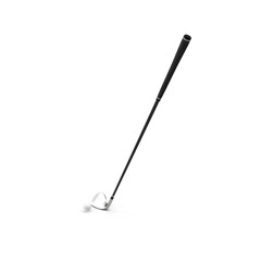 Golf Club and Ball Perfect for Sports Websites and Designs 3d Png