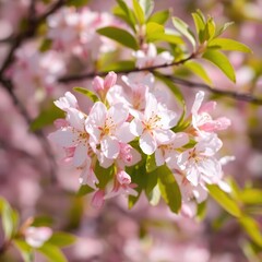 Obraz premium pink cherry blossom