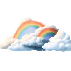 rainbow in the sky