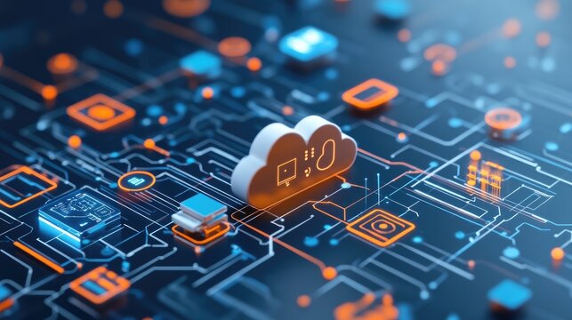 Decentralized data workflow in cloud system enhancing efficiency in digital environments