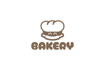 Bakery Food Logo Template. Bakery Logo Icon