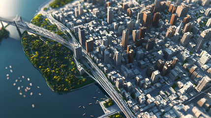 3D city model
