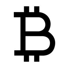 Fototapeta premium bitcoin logo vector