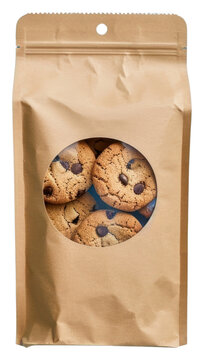 PNG Paper bag packaging cookie food confectionery.