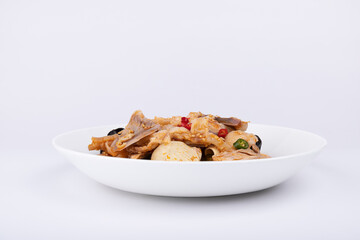Sichuan cuisine hot pot chicken, a special snack