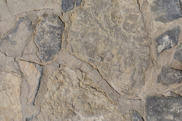 High-resolution image of a grey stone pavement texture, ideal for background or design projects. Download now!