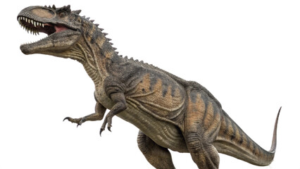 Fototapeta premium Allosaurus isolated on transparent PNG background