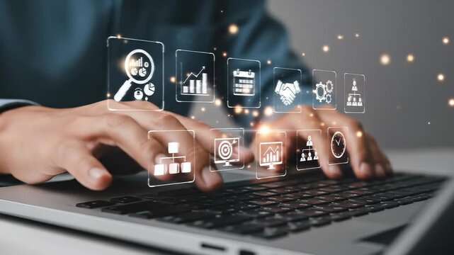 Optimizing Business Processes with Technology: Data Analysis, Planning, Collaboration, and Automation for Enhanced Productivity