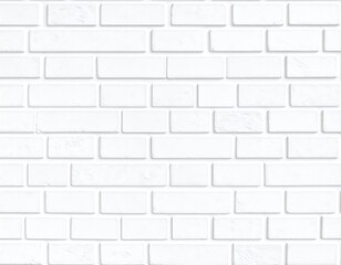 Fototapeta premium Seamless texture of a white brick wall (2)