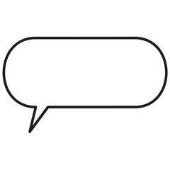 Naklejka premium speech bubble, talk bubble, chat bubble, icon