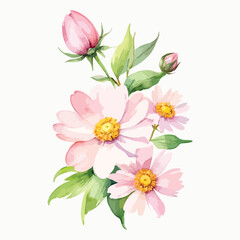 Abstract flower blooming design. Pattern with floral seamless. Art & Illustration